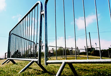 Crowd Control Barrier Park